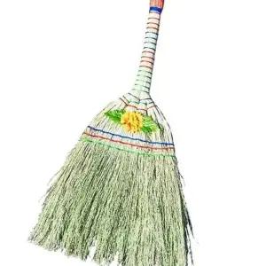 청소용 빗자루 꽃수수비 마당 청소 싸리 필요 용품 (WFK6MZN)