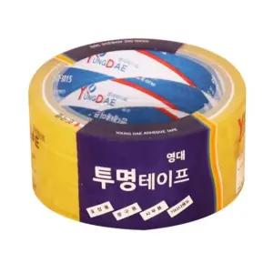 영대투명3절테이프(15mmx25m) 박스테이프 포장테이프 투명테이프