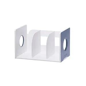 [하프클럽/]3단 책꽂이 네이비 수납 정리함 책장 서재 용품 실내 인테리어