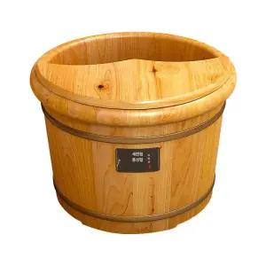 리프앤하트 원적외선족욕기 원목 발 가정용 찜질기