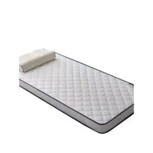 기숙사 침대 매트리스 토퍼 단단한 싱글 화이트 90x190