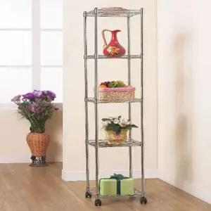 메탈선반 철제선반 다용도선반 5단수납선반 350mm철제선반 (WFJ7OYA)