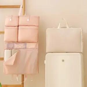 다용도 폴딩 파우치 옷 정리함 메쉬 수납 포켓 여행 (WFK5UE2)