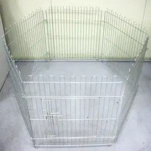 고급 애견 철장 울타리 대형 2개 애완견 안전 공간 (WFK6NEC)