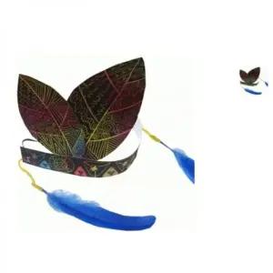 ksr 만들기놀이 인디언띠모자만들기 유치원 어린이집준비물 (WFJ7QKG)