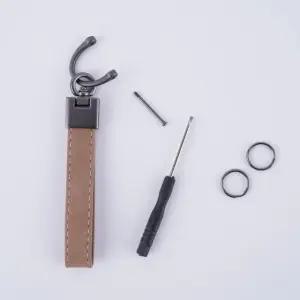 키링 고리 자동차 인기 차키 베스트 가죽 키홀 (WFJSPYF)