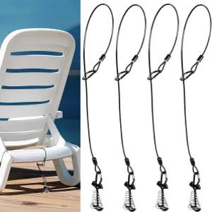 보드 사이의 간격 데크 또는 도크 앵커 - 야외 가구 마린 등급 스테인리스 피쉬본 페그와 카라비너를