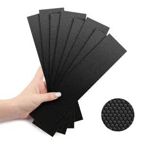 메이라니 고무 그립 테이프 스트립 실내외 사용 10인치 x 2인치 초박형 강력 접착 미끄럼방지 - 맞춤형