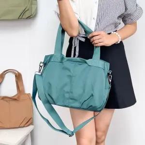 여성 경량 나일론 캐주얼 데일리 주름 숄더 크로스백 (WFJ7HQJ)