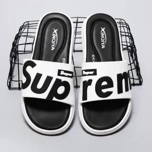 남녀공용 플랫 슬리퍼 여성슬리퍼 캐주얼 커플 3컬러 레터링 (WFJSRAU)