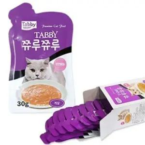 고양이 간식 영양파우치 츄르 게살 30g (WFK6PMN)