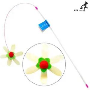 롱롱와이어 낚시대 썬플라워 카샤카샤 고양이장난감 (WFJ7VPA)