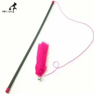 방울 고양이장난감 엠펫 오뎅꼬치 빨강 낚시대 (WFJ7VOX)