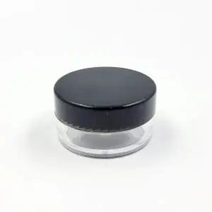 소분용기 5g 투명 플라스틱 뚜껑 공병(블랙) (WFK9RUZ)