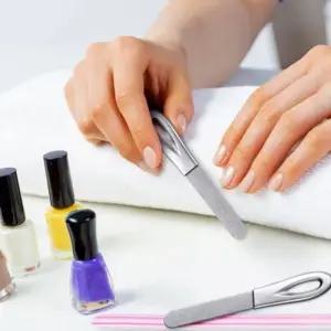 양면 스텐 네일 손톱버퍼 손톱줄정리도구 다듬기 (WFK90KQ)
