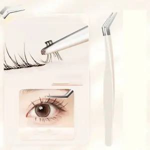 통 인조 붙이는 속눈썹 메이크업 크리미둥근집게 (WFK9AGN)