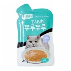 고양이 파우치 쮸루쮸루 30gx12개입 새우 간식 (WFJ7YMM)