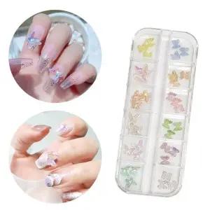 나비네일파츠 더블 봄네일 세트 오로라파츠 오로 (WFK9CSV)