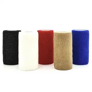 편리한 의료용 접착붕대 10cm 손쉬운 사용법 컬러붕 압박붕대 사용이편리한