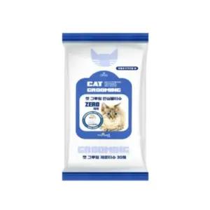 닥터티슈 고양이 그루밍 안심 물티슈 30매 고양이샴푸 고양이브러쉬