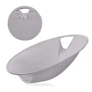 고품질 접이식 원형 빨래바구니 스판 바스켓 수거통 대형 (WFK9F7I)