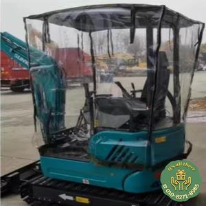 미니 굴착기 자동차 커버 따뜻한 천막 sunward 18에 맞는 두꺼운 Pvc 방풍