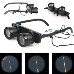 정밀 작업 확대경 고배율 루페 시계 안경형 돋보기 관찰 낚시용 야경