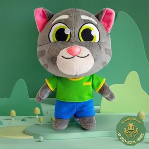 말 할 수 없는 톰과 친구들 변신 가능한 옷 봉제 장난감 말하는 톰 안젤라 인형 어린이 동반 인형 18cm