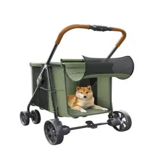 대형견 중형견 개모차 노견 반려견 접이식 카트 유모차