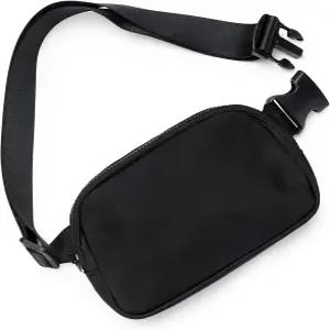 여성용 VNINE 벨트 백 남성용 패니 팩 어디에나 스트랩 경량 범백이 있는 허리 러닝 하이킹 여행 운동용