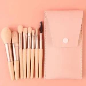 고품질 메이크업 브러쉬 휴대 8종세트 뷰티 메이크업 도구 (WFK9FIO)