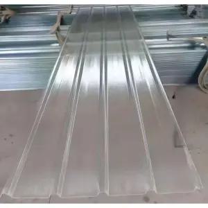 지붕 투광 투명 판넬 마감재 PVC 평면 슬레이트 패널 렉산 방수