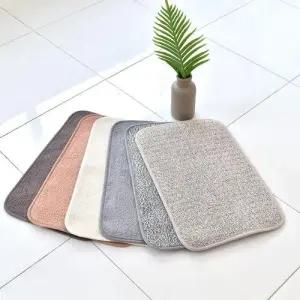 물흡력 굿 퍼스트 극세사 욕실매트 1+1 (40x60cm) W8DD0C4