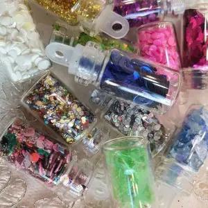 네일스팽글 48색네일 글리터 케이스 미니어처 (WFK9Y5J)