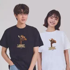 키밍 맨투맨 후드티 기린 반팔티티셔츠 반팔티 WAE061D