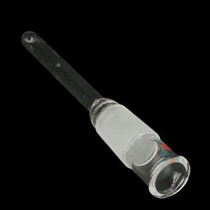 14 조인트 길이 40mm 붕규산 유리 온도계 어댑터 하부 튜브 실험실