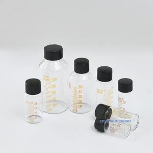 5ml  1000ml 실험실 라운드 붕규산 유리 시약 병 세럼 졸업 샘플 튜브