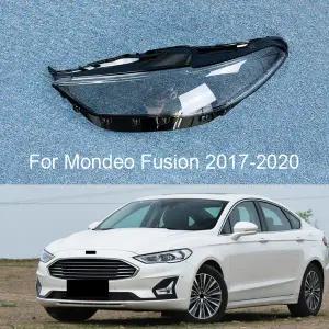호환  포드 몬데오 퓨전 2017-2020 용 자동차 헤드 라이트 캡 자동차 전면 헤드라이트 커버 전등갓 쉘 헤드