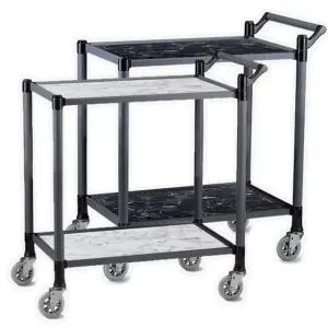 프리미엄 무소음바퀴 우드카트(논슬립) 중/빈티지 (WFK9WBV)