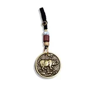 키링 불교 열쇠고리 돼지 십이지신 (WFKAD2I)