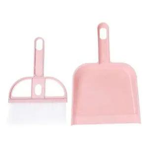 고품질 미니 데스크 청소 빗자루 핑크 색상 컴팩트 책상 도구 (WFK9WQ8)