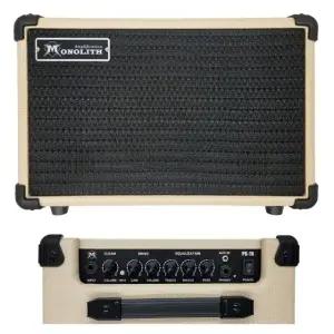 기타앰프 버스킹 OOAF109 Ivory 공연 일렉기타앰프 15와트 (WFK9PPV)