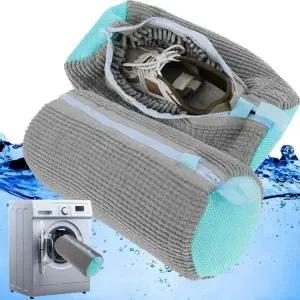 운동화 세척 수납 주머니 빨래망 극세사 신발 세탁 손상 방지 기망 세탁망 (WFKA8OV)
