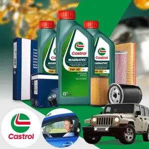 지프 랭글러 3.6 가솔린 엔진오일세트 캐스트롤 마그네틱 5W30