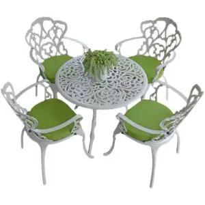 야외 철제 테이블 정원 세트 스텐 휴대용 식당 펜션 테라스