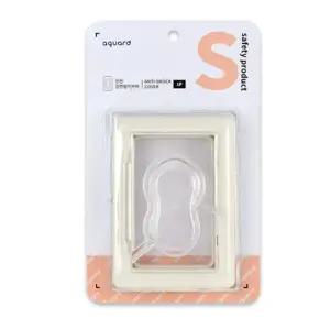 욕실 무타공 콘센트덮개 2구 전기 콘센드커버 돌출형