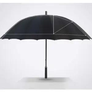 튼튼한 장우산 24K 완전 방수 블랙 대형 골프 우산 장우산 대형장우산 큰우산 골프우산 수동장우산