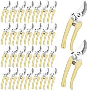 [미국배송] 추미아 30 가든 플라워 가위 가지치기 헤비 듀티 식물 다듬기 클리퍼 핸드 트리 정원 울타리 꽃나무 자르기 전문가 (베이지)