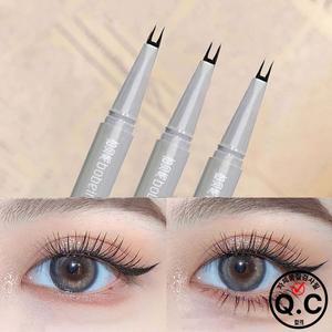 더블 클로 아이라이너 매우 얇은 두 개의 아래 속눈썹 리퀴드 방수, 번짐 방지 및 땀 기능이 있습니다.