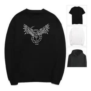 키밍 맨투맨 후드티 드레곤 상상 동물 길몽 WAE5515